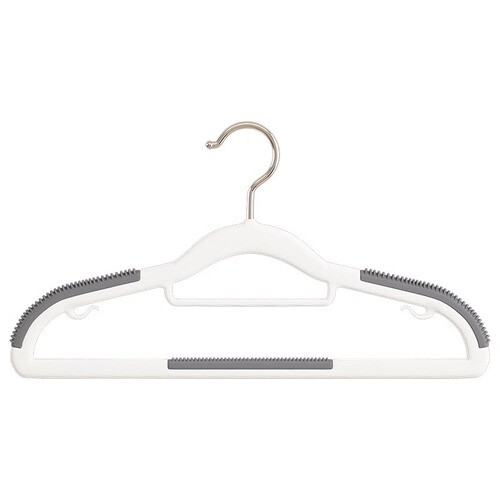Clothes rack, household plastic clothes hanging for balcony, adult style storage clothes rack, seamless double-position clothes support, non-slip clothes hanger
