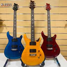 工厂批发prs同款高性价比 电吉他 经典高档电子吉他 虎纹桃花芯木