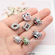 DIY手工饰品8mm孔径钻面散珠腕带钥匙圈手腕带钥匙扣饰品配件穿带