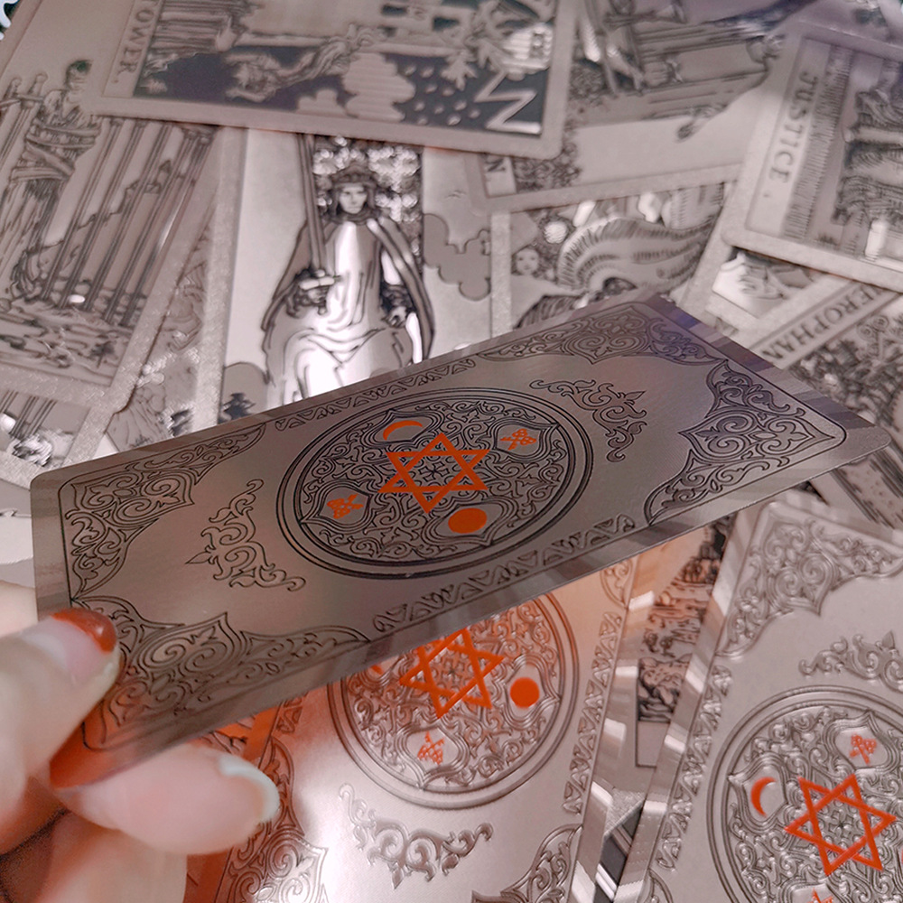 Classic Waite Tarot Cards With Gold Stamping Waterproof Finish_voghion.com