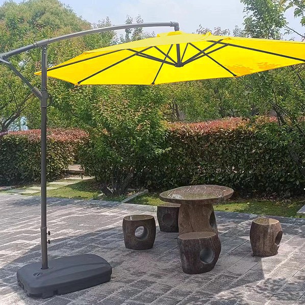 Paraguas para jardín, paraguas para jardín, paraguas al aire libre, paraguas laterales, paraguas anti-UV, tendencia creativa image 40
