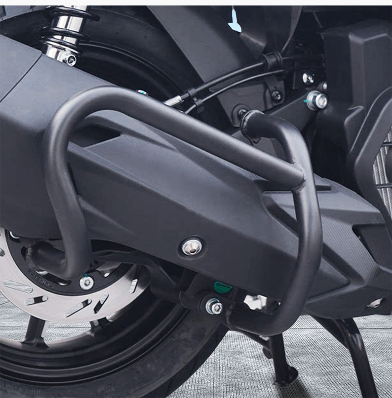 Suitable for Zongshen Cyclone Rt150S Bumper Scooter Protective Bar Full Surround Front and Rear Guard Bar Modification Accessories