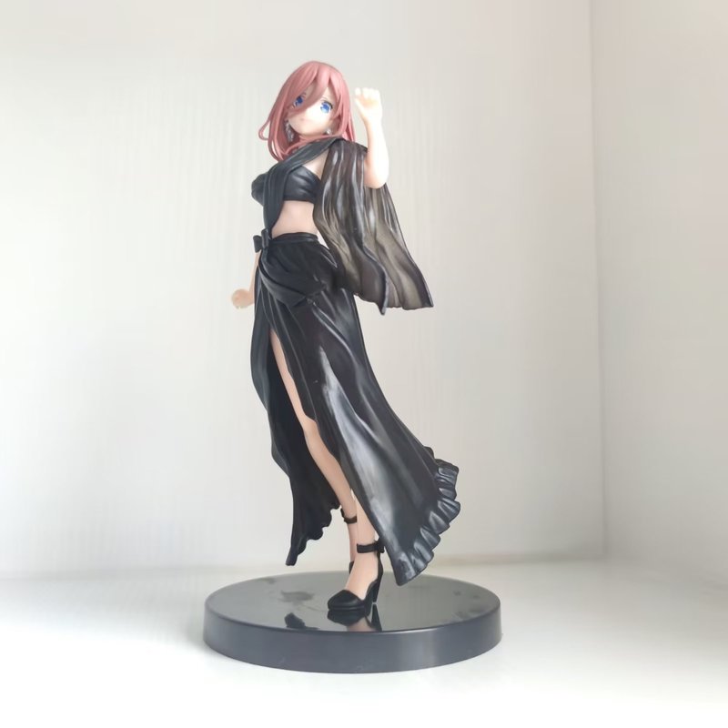 五等分花嫁kyunties中野三玖黒ドレス美少女フィギュア車載コンソール置物卸売り|undefined