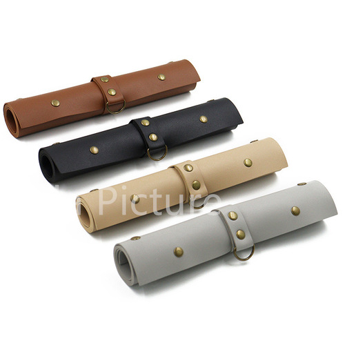 Leather Indoor Plant Pot Cover Mini Planter Pad Succulent Plant Transplant Pad Portable Plant Pot Cover