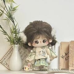【現物卸売り】20cm 2色オプション明製古風スカートセット子供服無属性人形交換品