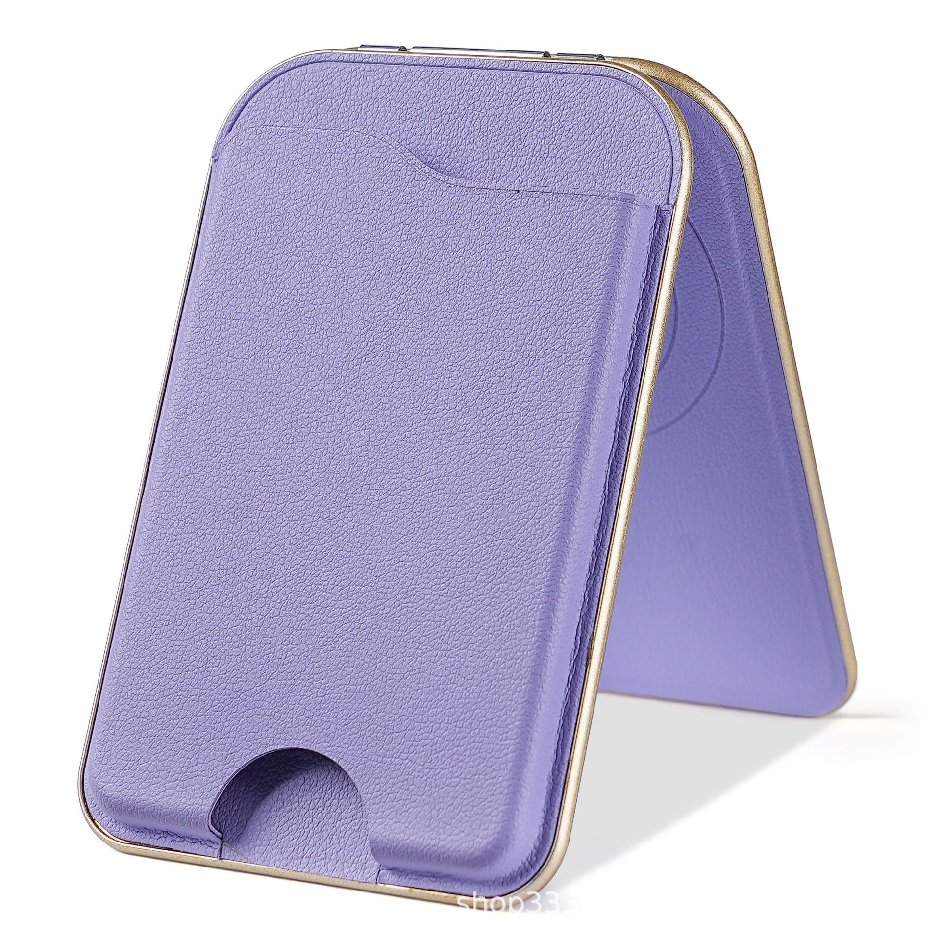 Apple iPhone 13 14 15 16 17 MagSafe portaje de tarjeta magnética con espejo multifuncional