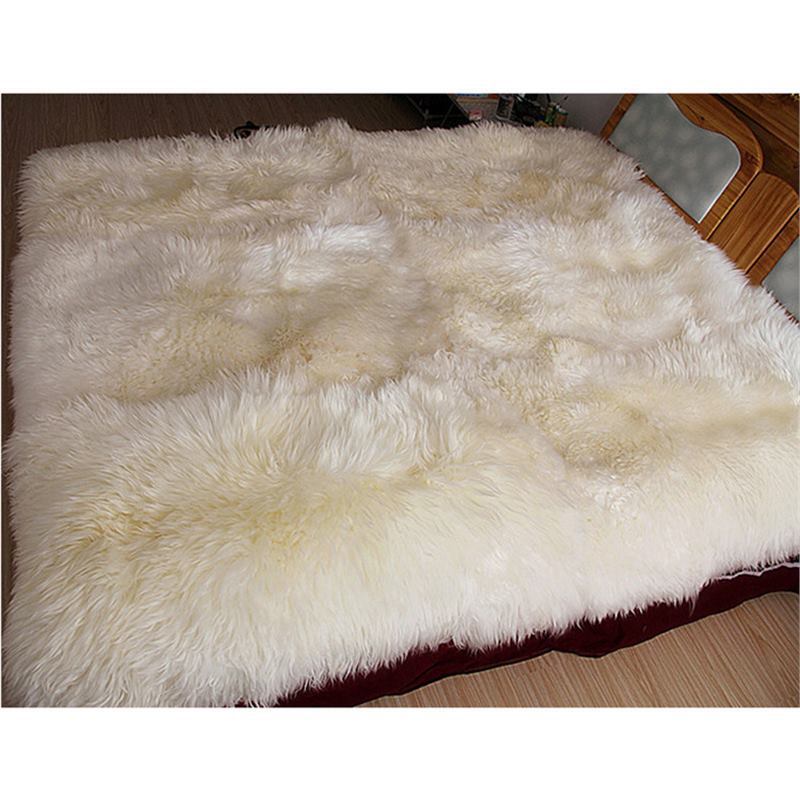Australian sheepskin mattress 1.8m wool single and double household bedding thickened tatami mattress dormitory 1.5m cushion quilt Australian sheepskin mattress 1.8m wool single and double household bedding thickened tatami mattress dormitory 1.5m cushion quilt