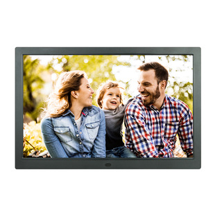 15.4 inch digital photo frame electronic photo album 15 inch HD video advertising machine U disk display rack player manufacturer