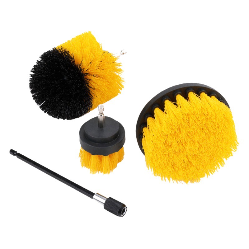 Suministro transfronterizo cepillo de limpieza de automóviles taladro eléctrico cepillo traje cocina baño piso pulido cepillo de lavado de coches cepillo para el hogar