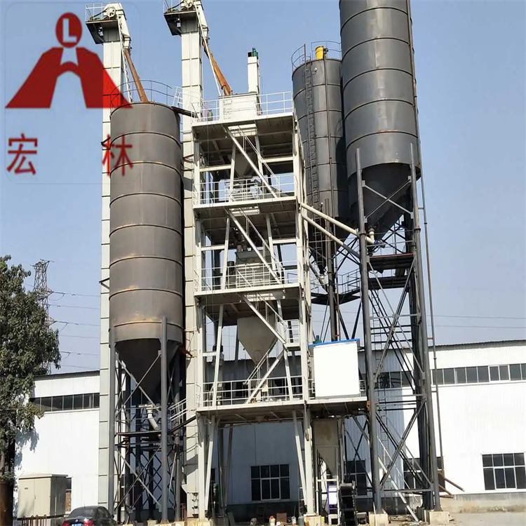 平台式干粉砂浆搅拌站 轻质石膏生产线 外墙保温砂浆搅拌设备