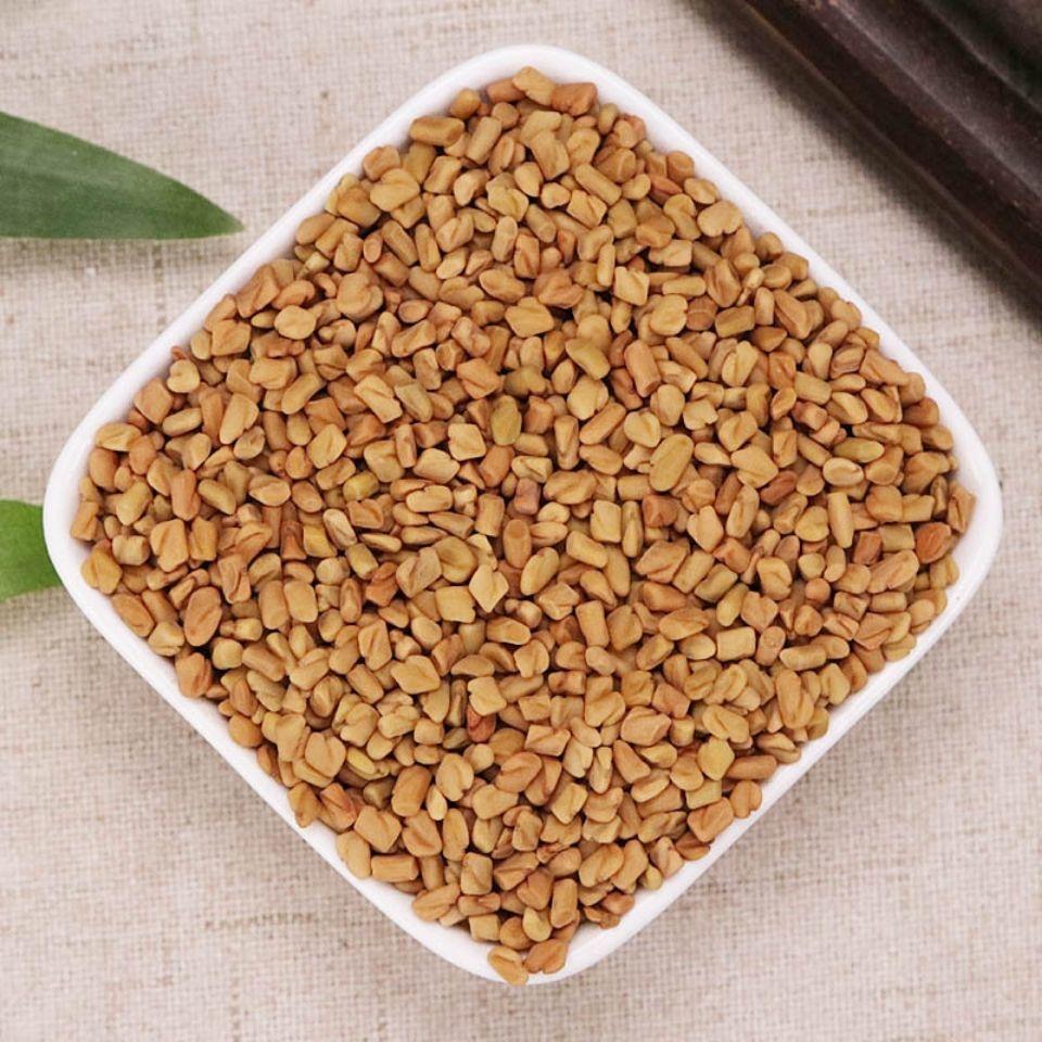 Fenugreek Seeds Hu Lu Ba 500g Dried Trigonella foenum-graecum Traditional Chinese Herb for Decoction and Culinary Use overview