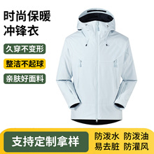 户外登山三合一羽绒服冲锋衣外套男女时尚防风潮牌可脱卸内胆保暖