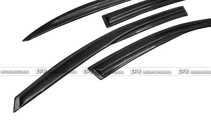 Window Visor Rain Guard For Honda Civic FD2 Carbon Fiber
