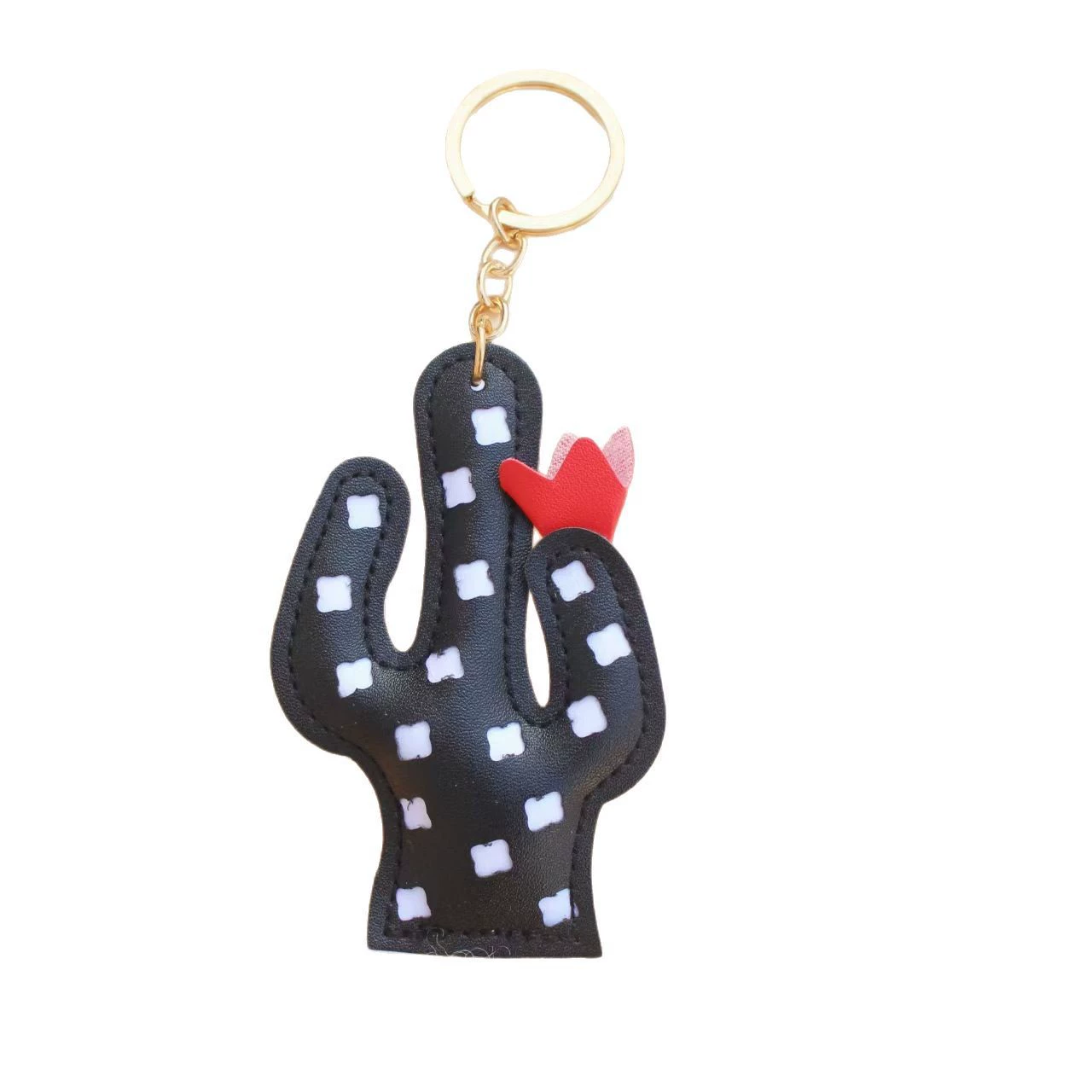Cartoon polyurethane cute three dimensional pendant for keys, keychain, cactus