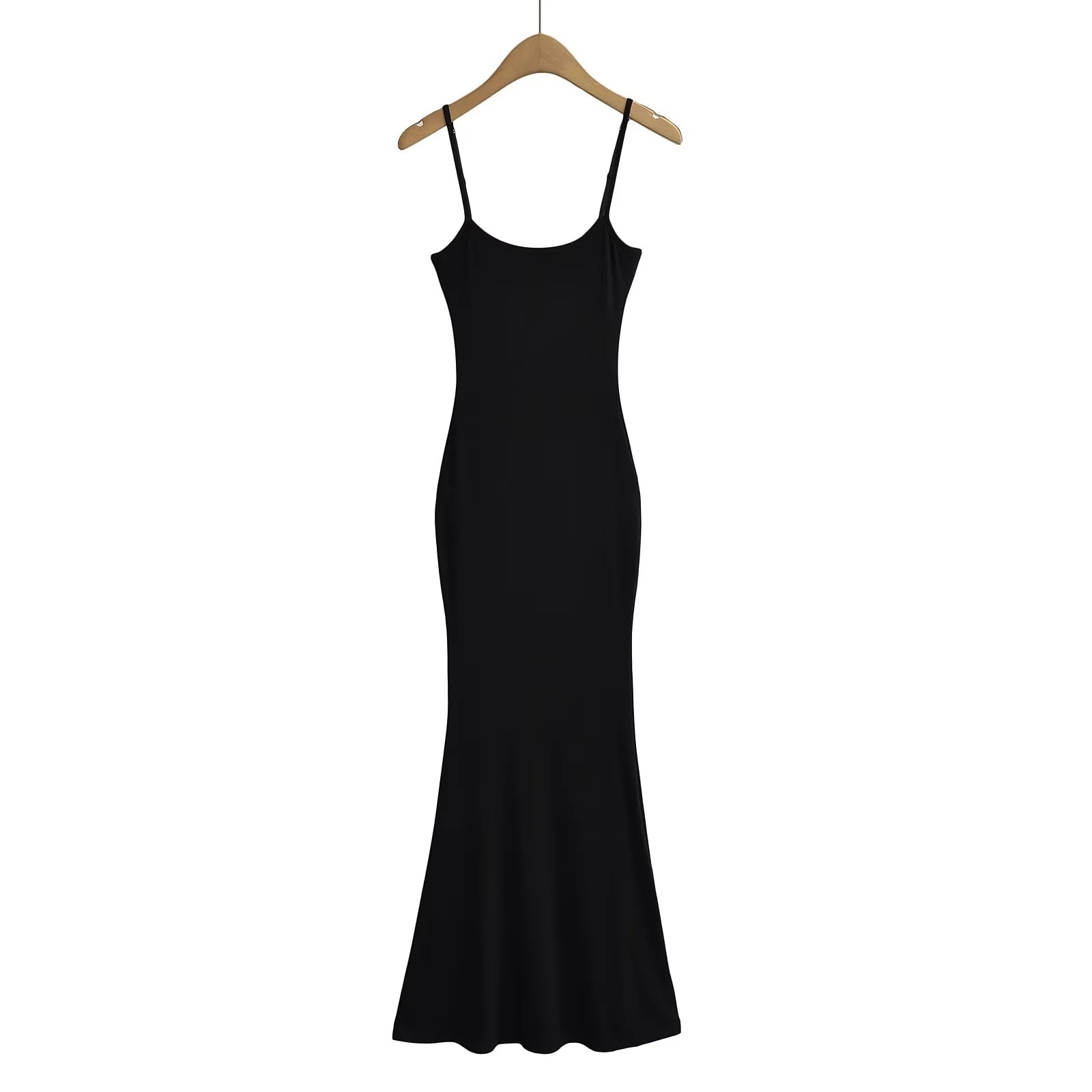 Women's Strap Dress Sexy Strap Backless Sleeveless Solid Color Maxi Long Dress Daily display picture 29