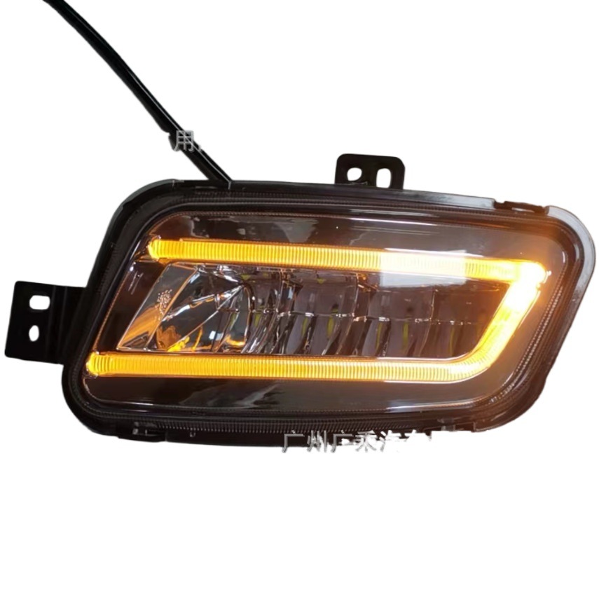 Adecuado para 15-19 años ford conductor de carretera luz de marcha diurna Everest luz antiniebla conjunto de luz de marcha diurna 2 color LED