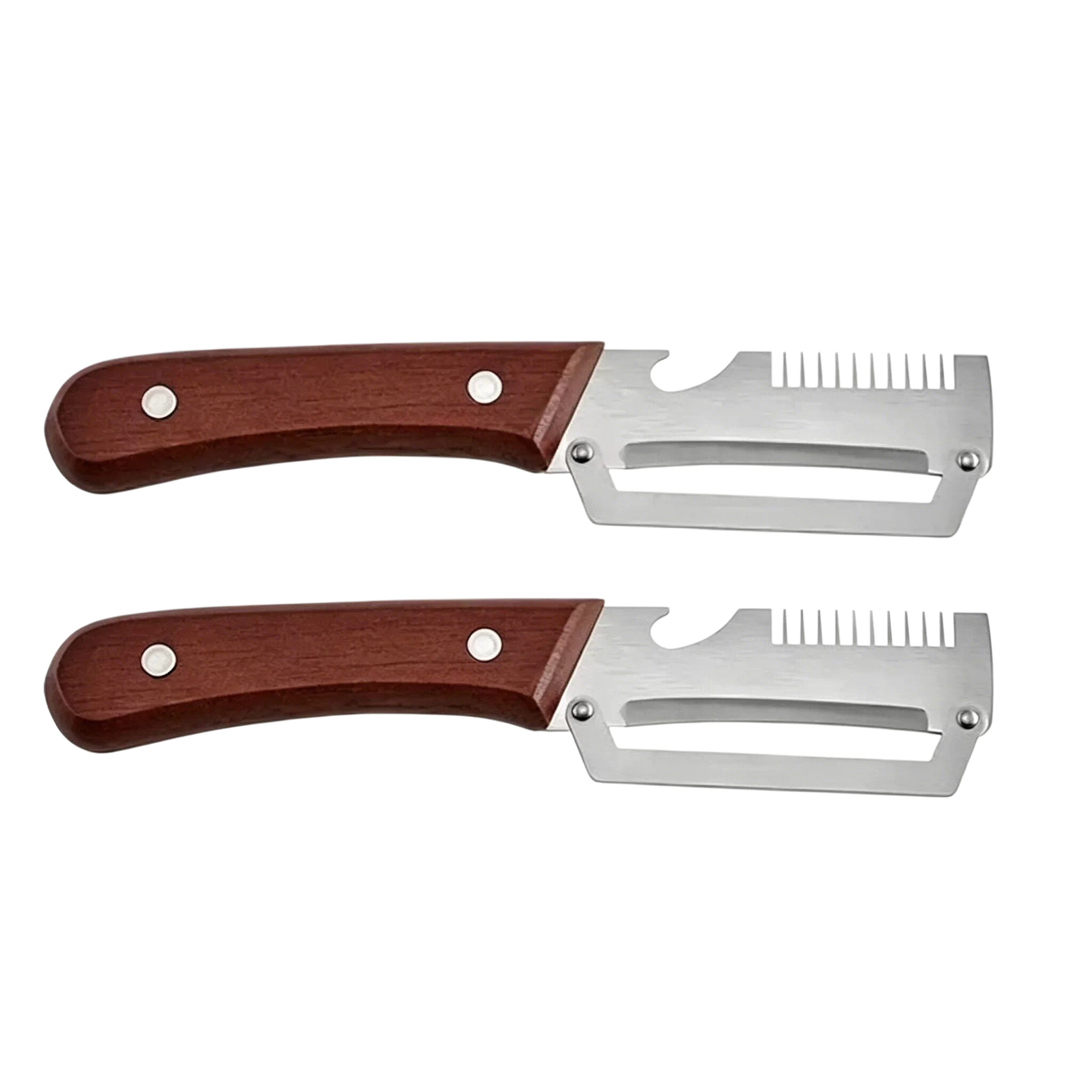 Cutter de cebolla de acero inoxidable, cortador de cebolla, cortador de cebolla, cortador de cebolla, raspador multifuncional, abridor de botellas para herramientas de cocina