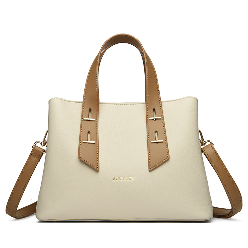 2024 nuevo bolso de mujer transfronterizo de moda europea y americana alta sensación de mochila de hombro de gran capacidad simple mochila de mujer de viaje