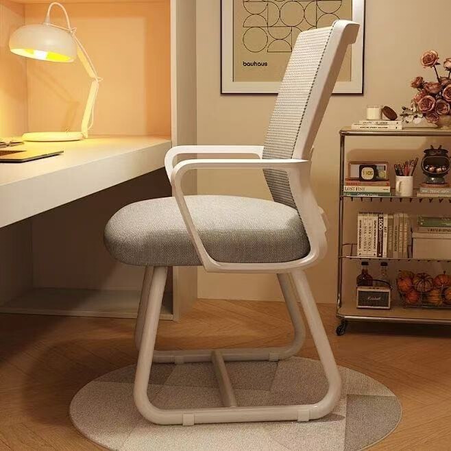 Computer Chair, Comfortable for Long Sitting, Ergonomic Chair with Comfortable Backrest for Study, University Desk, Meeting, and Office Use