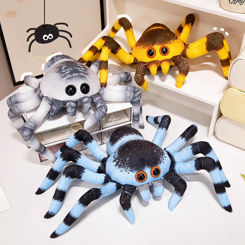 Simulación transfronteriza gran araña muñeca extraña creativa de juguetes de peluche de almohada de regalo de Halloween image 1