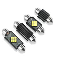 Автомобильный светодиодный двойной наконечник 2016-12smd крытая крытая лампа светильника бесполюсный декодированный двойной наконечник лампы для чтения