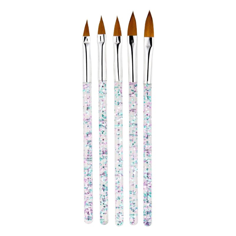 Cross-border Nail Art Brush suit Phototherapy Pen Layline Pen Flower Pen Silicone Pen Dot Pen Crystal Pen in stock