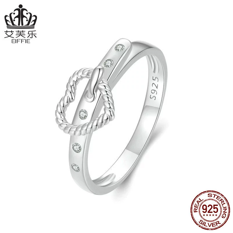 Genuine belt, ring heart shaped, silver bracelet, universal jewelry, accessory, silver 925 sample