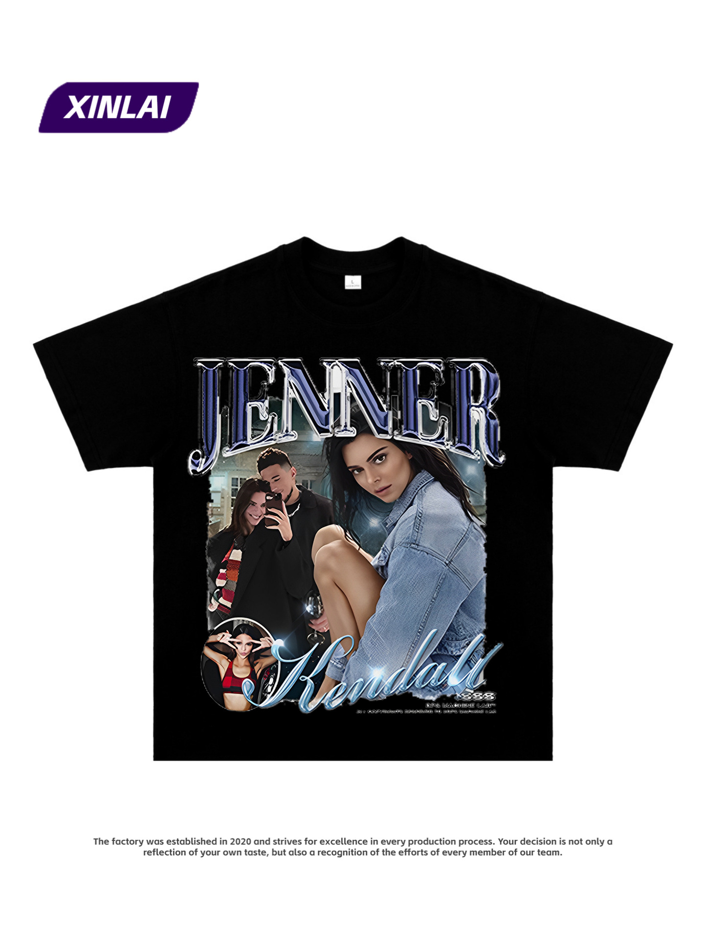 Camiseta americana estrella Rosa James Morant Curry impreso manga corta de algodón calle media manga camiseta al por mayor