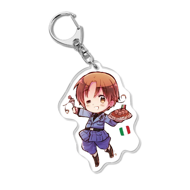 Акриловый брелок для ключей хранитель Hetalia подвеска, двусторонняя ~6 см, подарок аниме кампус (серия Francis)