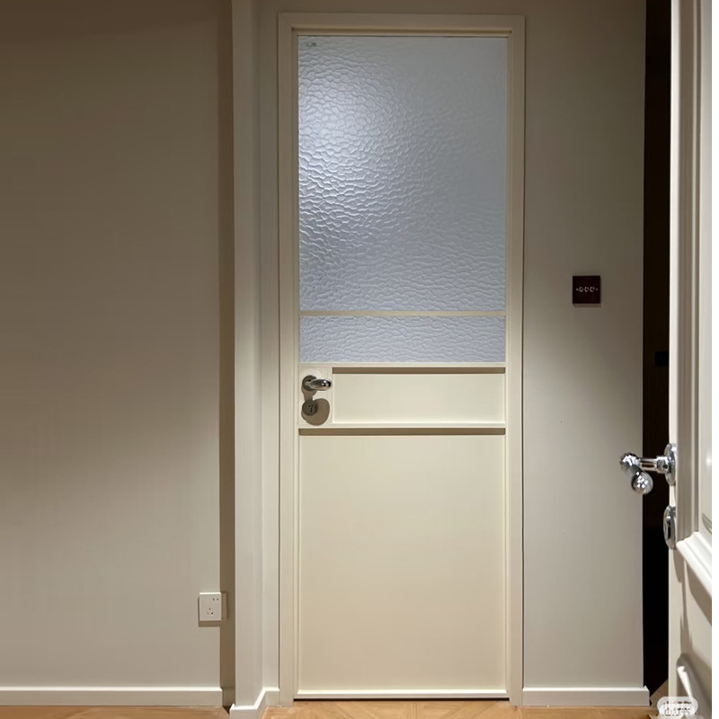 Bathroom Door, Sliding Door, Glass Door, Aluminum Alloy Manual Titanium Magnesium Alloy Door, Dimensions, Toilet Wooden Door 
 Bedroom