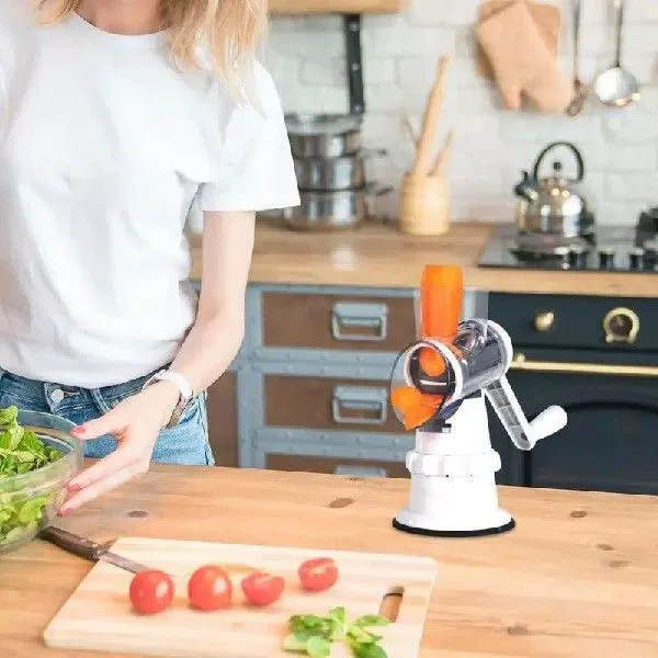 2023 new vegetable cutter multi-function manual cutter kitchen fruit grater kitchen supplies household