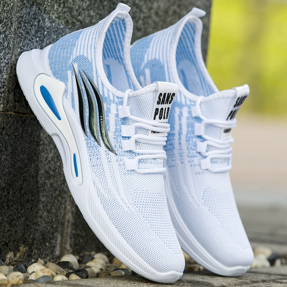 Дропшиппинг, весенне-летняя спортивная обувь для мужчин, дышащая, повседневная, на мягкой подошве, универсальная, нескользящая, мужская обувь, легкая и удобная.