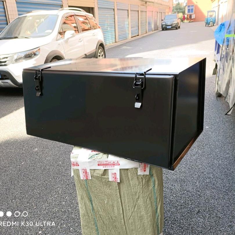 Caja de herramientas de camión de acero grueso gran tamaño Dongfeng Jianghuai Futian Jiefang Heavy Truck Shaanxi Automobile Carry External Case