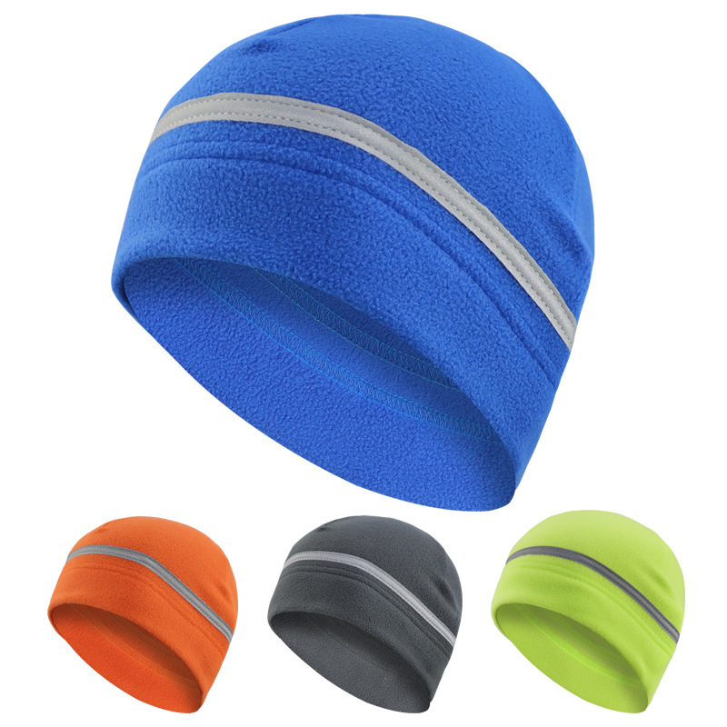 Otoño y invierno para hombres y mujeres al aire libre gorra de esquí gorra deportiva sombrero de calentamiento a prueba de frío a prueba de viento sombrero de carrera transfronterizo