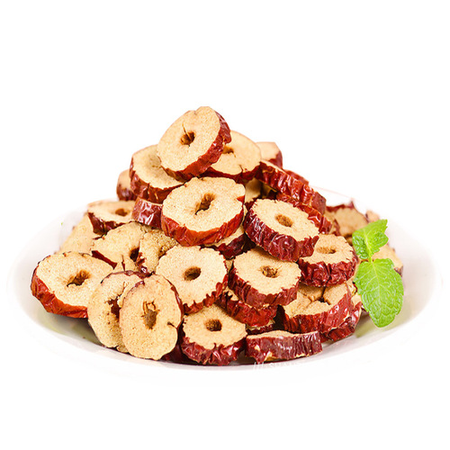 Wholesale Crispy Red Date Slices, 500g Jar Packaging, Large Red Dates, Seedless, Crispy, Dried Fruits, Snack