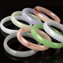 新中式玻璃仿玉手镯批发手镯叮当响叮当镯汉服配饰手镯环圈批发