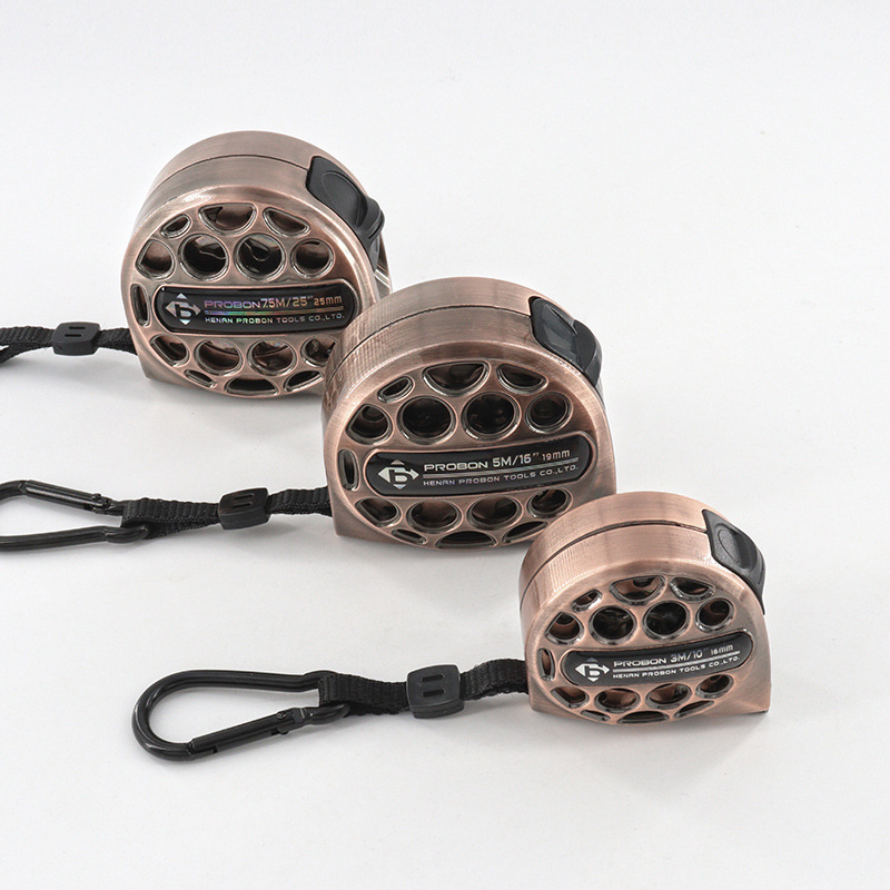Xuanshi de alta calidad hueco 3 M 5 M cinta de acero antiguo antiincrustante de cobre cinta de acero inoxidable ingeniería sitio de construcción decoración cinta