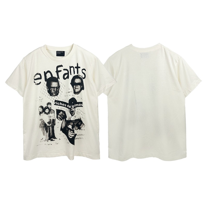 Vintage graphic cotton T-shirt image 3