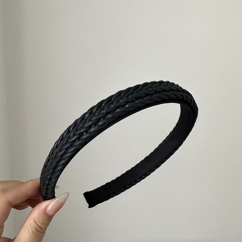 Fascia per capelli twisted larga stile artistico retrò lavaggio_voghion.com