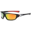 Black frame red mercury