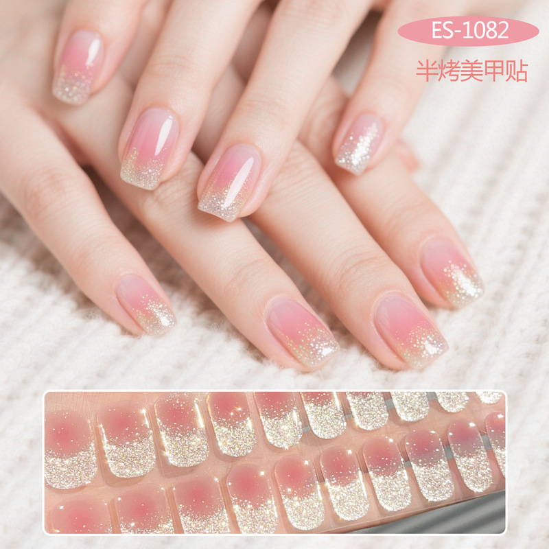 20 refers to semi-cured gel uv semi-baked nail stickers nail patch lights hard and simple 20 refers to semi-cured gel uv semi-baked nail stickers nail patch lights hard and simple