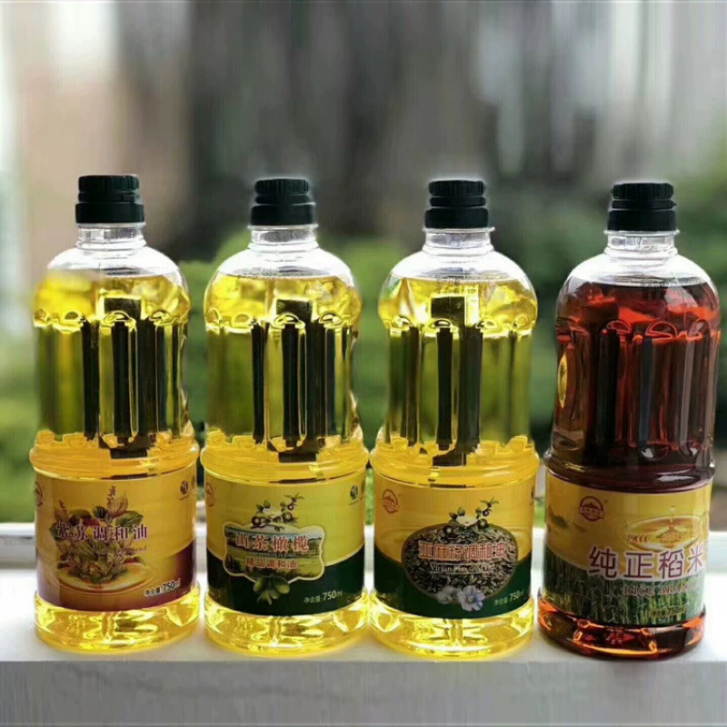 Рисовое масло 750 мл, рапсовое масло, рекламное пищевое масло, продажа подарков, кухонное масло