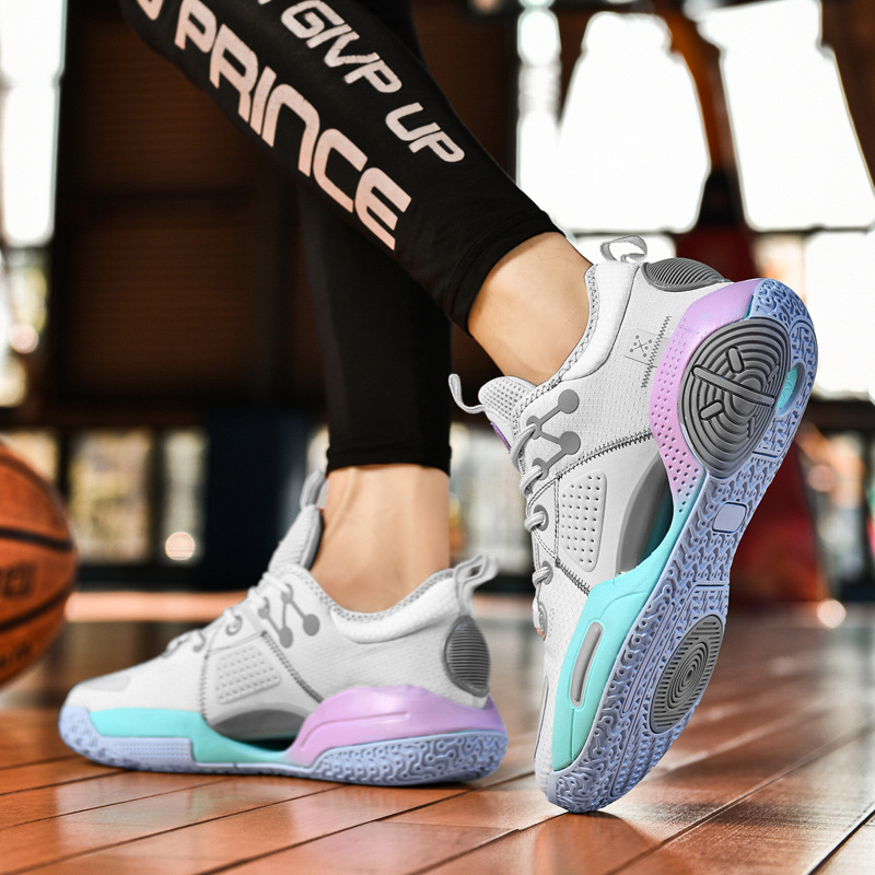 The Whole City Carbon Board Summer Basketball Shoes Sonic Marshmallow Student Male Youth Shock Absorbing Practical Sports Female_voghion.com