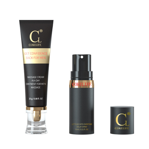 COKELIFE Men's Energy Gift Box Delay Spray Non-numbing Repair Ointment SPA Adult Products Wholesale