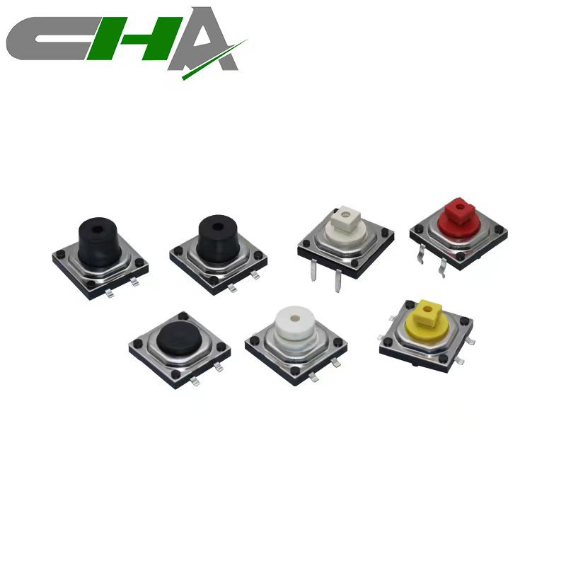 昭华C1201系列轻触开关 高寿命1000万次IP67防尘防水自动化生产