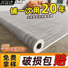 地毯客厅卧室家用水泥地直接铺房间床边毯加厚防水地垫大面积全铺