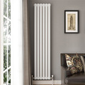 钢制暖气片 家用壁挂式立式高度1.6米/1.8米双柱暖气片 量大价优