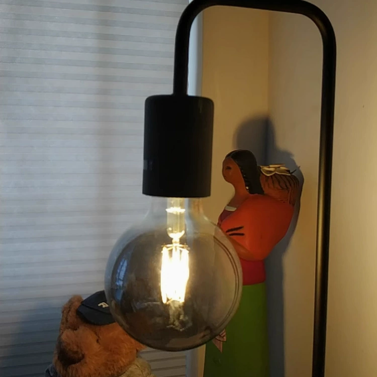 LED ретро стеклянная лампа накаливания с винтовым цоколем 220V