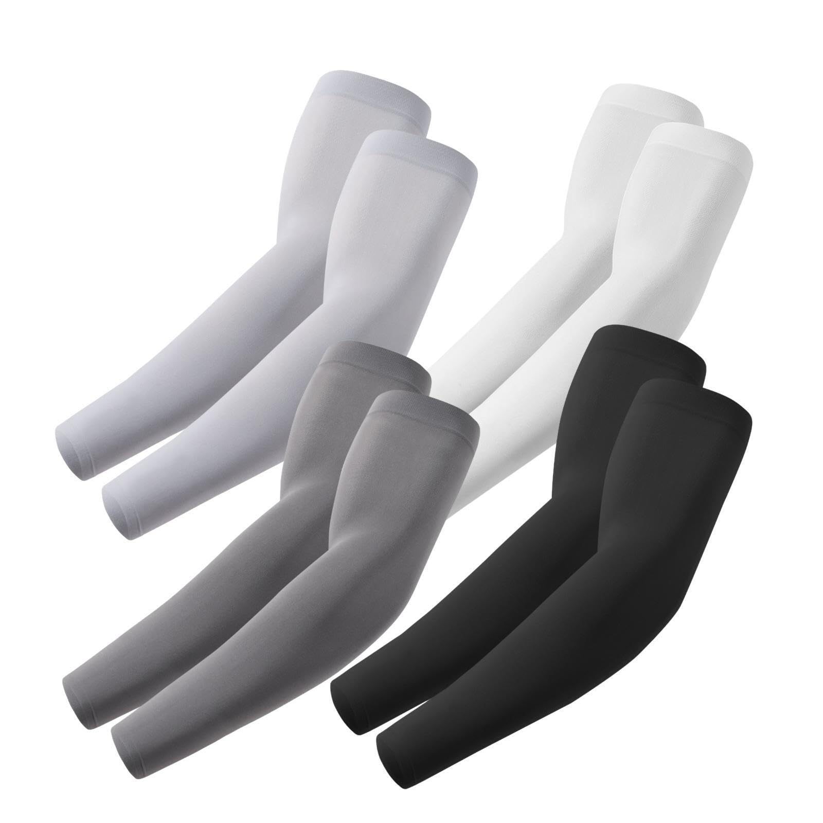 Cross-Border Ice Sleeves for Summer Outdoor Cycling and Driving, Arm Protection Sleeves, Cool and Refreshing, Uv Protection, Sun Protection, Ice Silk Sleeves for Men and Women