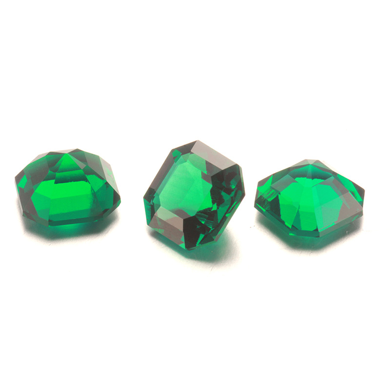 5g Weight Ornaments Home Textiles & Decor Type Lab-grown Gemstone Material Tower, Solid Color Pattern Emeralds Color 1 Piece Lab-grown Gemstone Lab Created Gemstones 1
